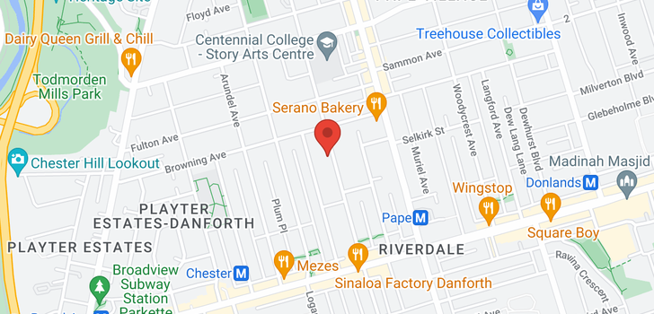 map of 908 CARLAW AVE